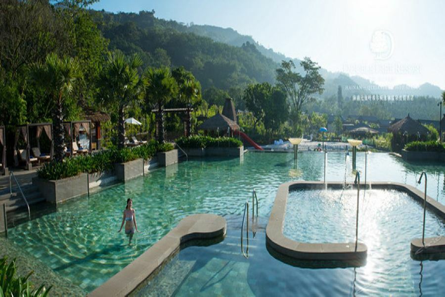 Doubletree Resort By Hilton Hotel Hainan - Qixianling Hot Spring Baoting Екстер'єр фото